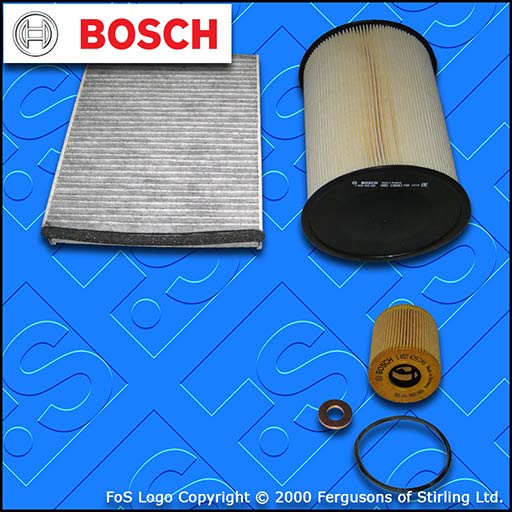 SERVICE KIT for FORD C-MAX 2.0 TDCI BOSCH OIL AIR CABIN FILTERS (2010-2015)