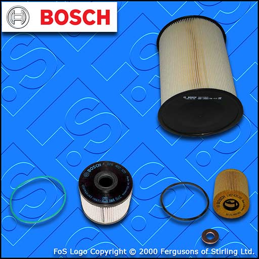 SERVICE KIT for FORD C-MAX 2.0 TDCI BOSCH OIL AIR FUEL FILTERS (2010-2015)