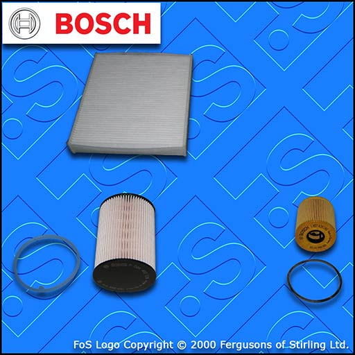 SERVICE KIT for FORD MONDEO MK4 2.0 TDCI OIL FUEL CABIN FILTERS (2007-2012)