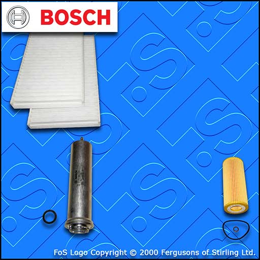 SERVICE KIT for BMW 5 SERIES 530D E60 E61 OIL FUEL CABIN FILTERS (2003-2010)