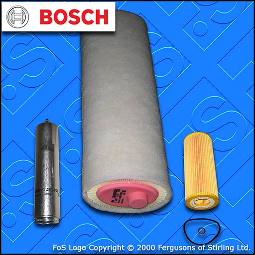 SERVICE KIT for BMW 5 SERIES 530D E60 E61 BOSCH OIL AIR FUEL FILTERS (2003-2010)