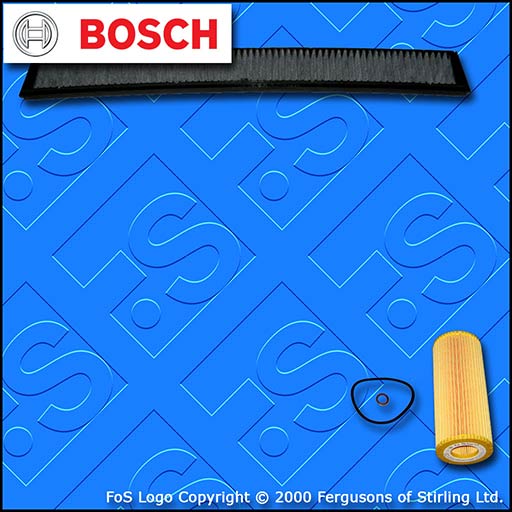 SERVICE KIT for BMW X3 XDRIVE 35D E83 BOSCH OIL CABIN FILTERS (2008-2011)