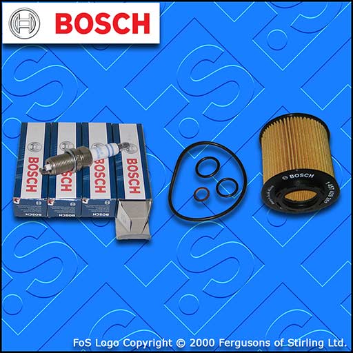 SERVICE KIT for BMW 3 SERIES (E46) 316I N46 BOSCH OIL FILTER PLUGS (2004-2005)