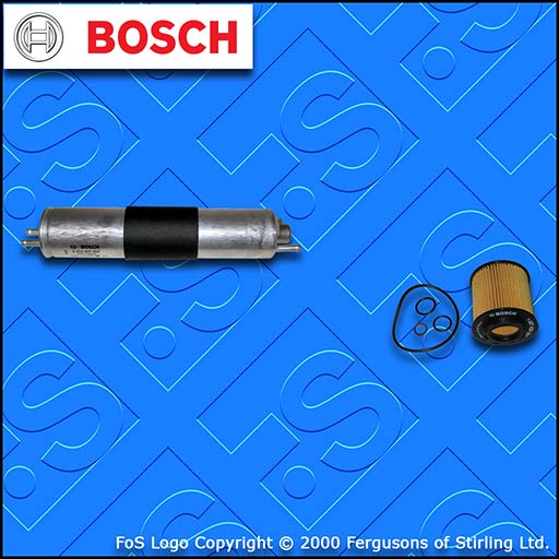 SERVICE KIT for BMW 3 SERIES (E46) 316I N42 N46 BOSCH OIL FUEL FILTERS 2001-2005