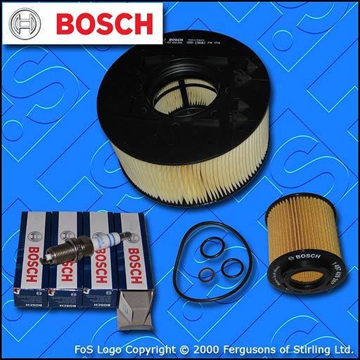 SERVICE KIT for BMW 3 SERIES (E46) 318I N46 BOSCH OIL AIR FILTER PLUGS 2004-2007
