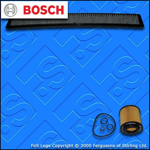 SERVICE KIT for BMW X3 (E83) 2.0i BOSCH OIL CABIN FILTERS (2005-2008)