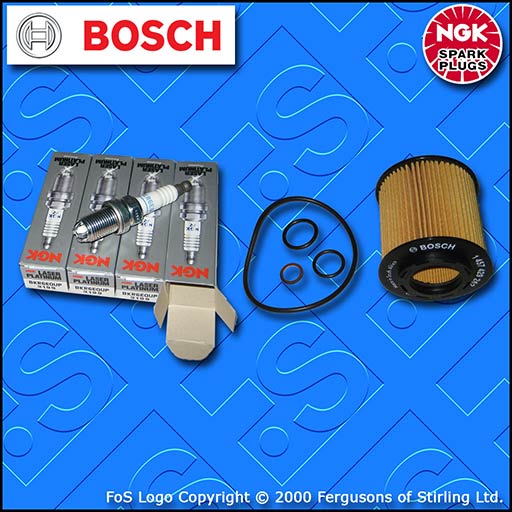 SERVICE KIT for BMW 3 SERIES (E46) 318I N42 OIL FILTER PLUGS (2001-2005)