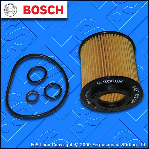 SERVICE KIT for BMW Z4 (E85) 2.0 BOSCH OIL FILTER SUMP PLUG WASHER (2005-2009)