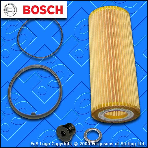 SERVICE KIT for AUDI A5 S5 3.0 BOSCH OIL FILTER SUMP PLUG (2009-2017)