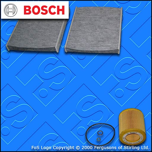SERVICE KIT for BMW 7 SERIES 730I F01 F02 BOSCH OIL CABIN FILTERS (2009-2015)