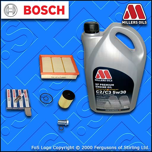 SERVICE KIT for MERCEDES W169 A150 A160 A170 A180 A200 OIL AIR FILTER PLUGS +OIL