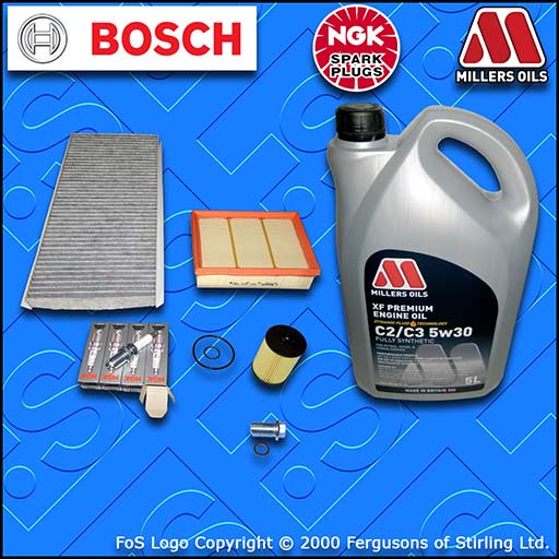 SERVICE KIT for MERCEDES A-CLASS W169 A200 TURBO OIL AIR CABIN FILTER PLUGS +OIL