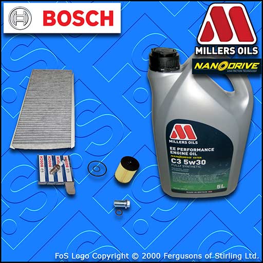 SERVICE KIT for MERC W169 A150 A160 A170 A180 A200 OIL CABIN FILTER PLUG +OIL