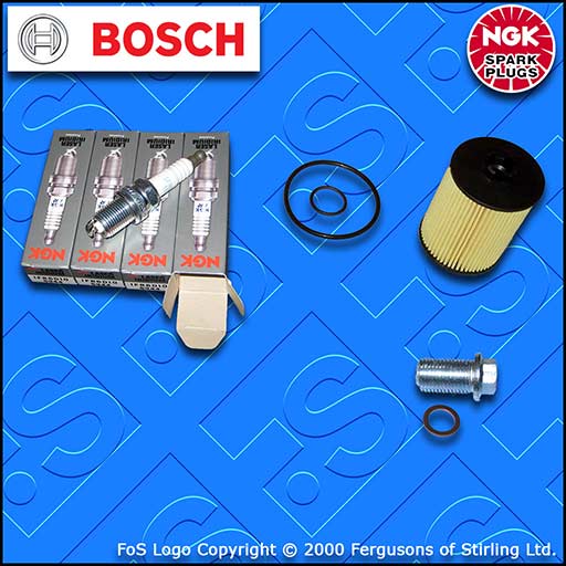 SERVICE KIT for MERCEDES A-CLASS W169 A200 TURBO OIL FILTERS PLUGS 2005-2012