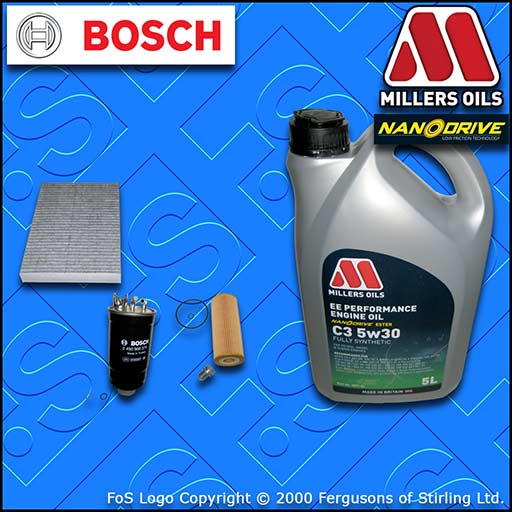 SERVICE KIT AUDI A4 (B7) 2.0 TDI 8V BPW BRC OIL FUEL CABIN FILTER +OIL 2004-2009