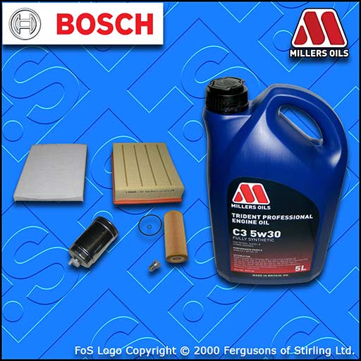 SERVICE KIT VW PASSAT (3B) 1.9 TDI AVF AWX AVB OIL AIR FUEL CABIN FILTER +OIL