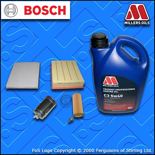 SERVICE KIT VW PASSAT (3B) 1.9 TDI AVF AWX AVB OIL AIR FUEL CABIN FILTER +OIL