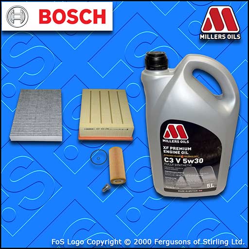 SERVICE KIT AUDI A4 (B7) 2.0 TDI 8V BPW BRC OIL AIR CABIN FILTERS +OIL 2004-2009