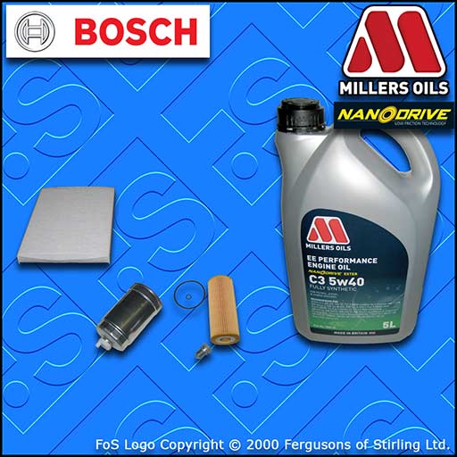 SERVICE KIT VW PASSAT (3B) 1.9 TDI AVF AWX AVB OIL FUEL CABIN FILTER+OIL 00-02