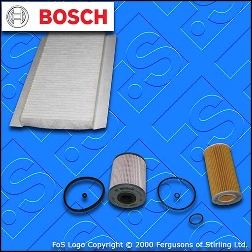 SERVICE KIT for VAUXHALL VECTRA C 2.0 DTI BOSCH OIL FUEL CABIN FILTERS 2002-2008
