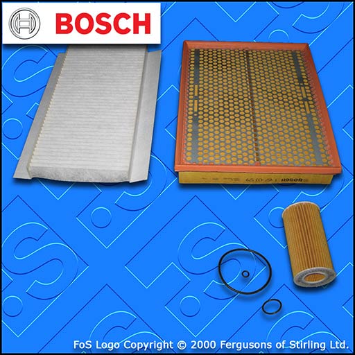 SERVICE KIT for VAUXHALL VECTRA C 2.0 DTI BOSCH OIL AIR CABIN FILTER (2002-2008)