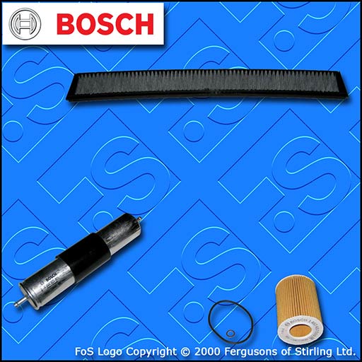 SERVICE KIT for BMW 3 SERIES E46 320I M52 OIL FUEL CABIN FILTER (1998-2000)
