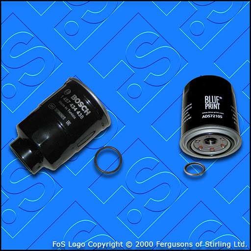 SERVICE KIT for SUBARU FORESTER 2.0 D BOSCH OIL FUEL FILTERS (2008-2013)