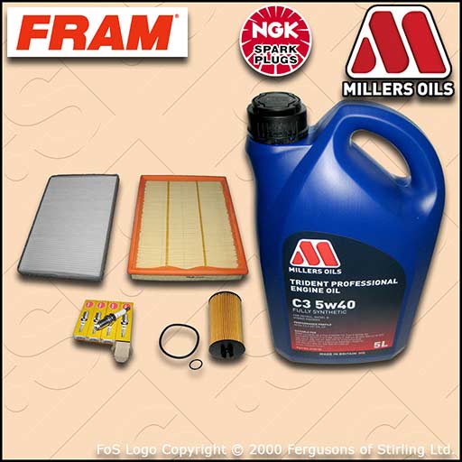 SERVICE KIT VAUXHALL ASTRA H 1.4 16V (19MA9235->) OIL AIR CABIN FILTER PLUG +OIL