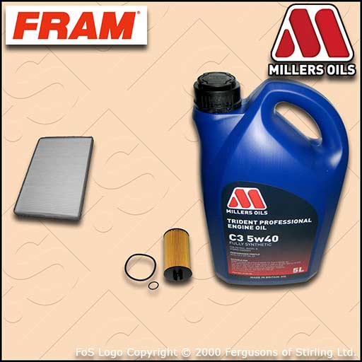 SERVICE KIT VAUXHALL ASTRA H MK5 1.4 (19MA9235->) OIL CABIN FILTER+OIL 2004-2010