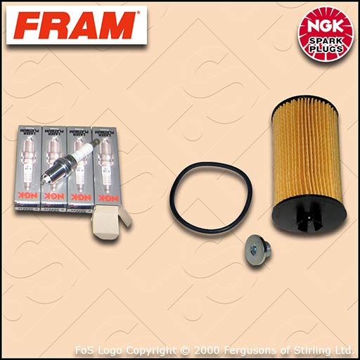 SERVICE KIT OPEL VAUXHALL CORSA E MK4 1.6 VXR OIL FILTER PLUGS (2015-2019)