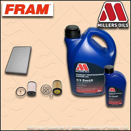 SERVICE KIT VAUXHALL ASTRA H 1.7 CDTI DTJ DTR OIL FUEL CABIN FILTER +OIL (07-10)