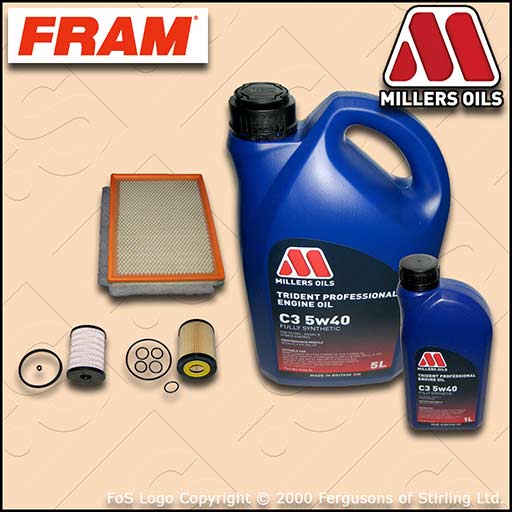 SERVICE KIT for VAUXHALL ZAFIRA MK2 1.7 CDTI OIL AIR FUEL FILTER+OIL (2008-2011)