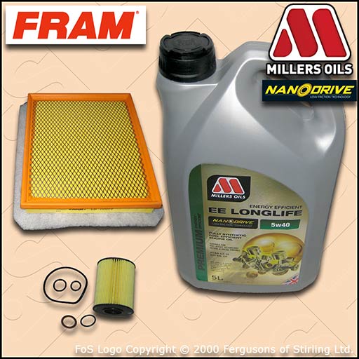 SERVICE KIT VAUXHALL ASTRA H 1.7 CDTI DTL DTH OIL AIR FILTER +5w40 EE OIL 04-10