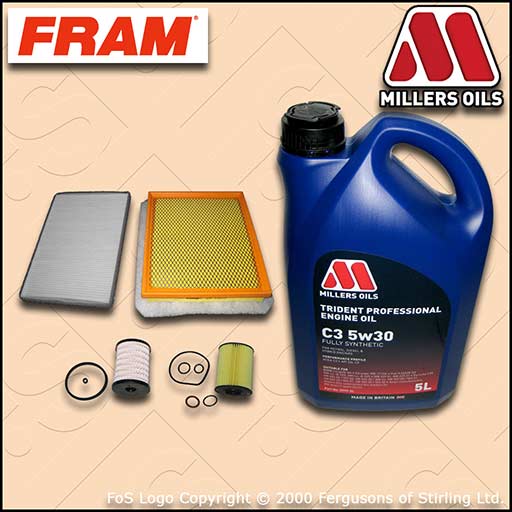 SERVICE KIT VAUXHALL ASTRA H 1.7 CDTI DTL DTH OIL AIR FUEL CABIN FILTER +LL OIL