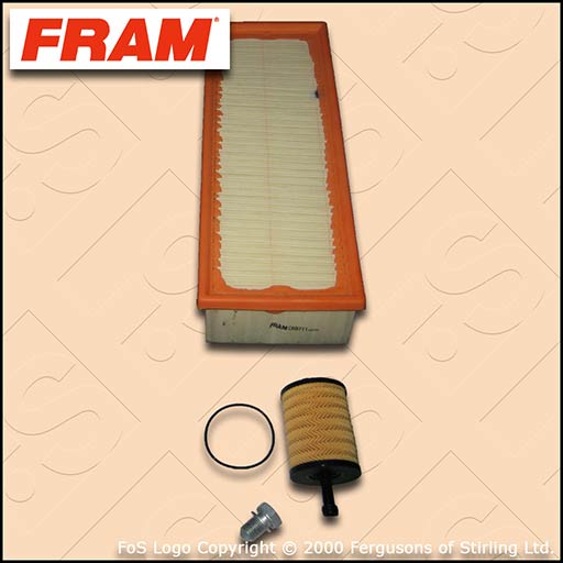 SERVICE KIT for AUDI A3 (8P) 2.0 TDI FRAM OIL AIR FILTERS (2003-2010)