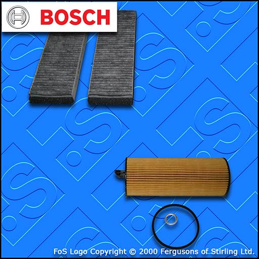 SERVICE KIT for AUDI A6 (C6) 2.7 TDI BOSCH OIL CABIN FILTERS (2004-2008)