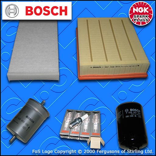 SERVICE KIT AUDI A4 (B5) 1.8 TURBO 20V AWT OIL AIR FUEL CABIN FILTER PLUGS 95-01