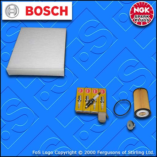 SERVICE KIT for OPEL VAUXHALL ASTRA J MK6 1.6 OIL CABIN FILTER PLUGS (2009-2015)