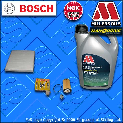 SERVICE KIT OPEL VAUXHALL ZAFIRA B MK2 1.6 A16XER OIL CABIN FILTER PLUG +5L OIL