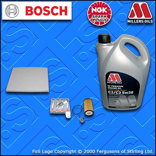 SERVICE KIT VAUXHALL CORSA D MK3 1.4 A14XEL A14XER OIL CABIN FILTERS PLUGS +OIL