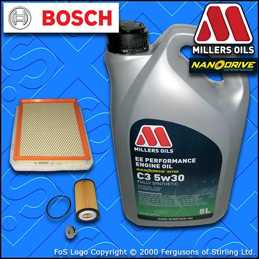 SERVICE KIT for OPEL VAUXHALL ASTRA H MK5 1.6 TURBO Z16LET OIL AIR FILTERS +OIL