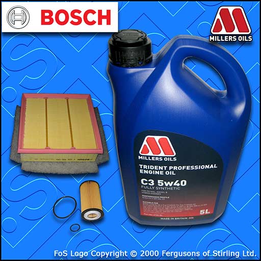 SERVICE KIT OPEL VAUXHALL CORSA D MK3 1.6 TURBO SRI VXR OIL AIR FILTER+OIL 07-14