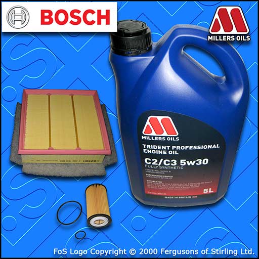 SERVICE KIT OPEL VAUXHALL CORSA D MK3 1.6 TURBO SRI VXR OIL AIR FILTER+OIL 07-14