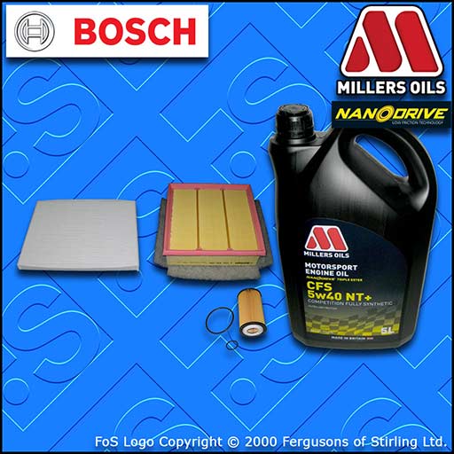 SERVICE KIT for OPEL VAUXHALL CORSA D MK3 1.6 TURBO SRI VXR OIL AIR CABIN FILTER