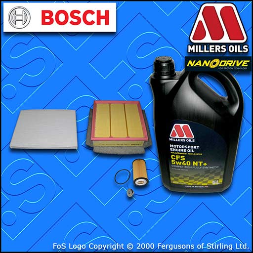 SERVICE KIT for OPEL VAUXHALL CORSA D MK3 1.6 TURBO SRI VXR OIL AIR CABIN FILTER