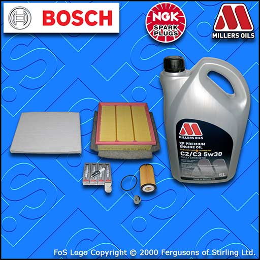 SERVICE KIT for OPEL VAUXHALL CORSA D 1.4 A14NEL OIL AIR CABIN FILTER PLUGS +OIL