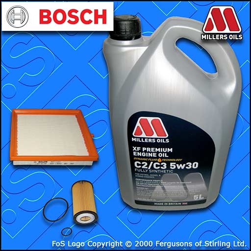 SERVICE KIT for VAUXHALL OPEL ADAM 1.4 S OIL AIR FILTERS +OIL (2014-2023)