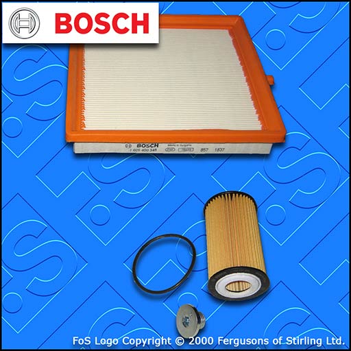 SERVICE KIT for VAUXHALL OPEL ADAM 1.2 BOSCH OIL AIR FILTERS (2012-2019)