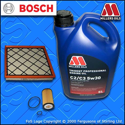 SERVICE KIT for OPEL VAUXHALL ASTRA J MK6 1.6 OIL AIR FILTERS +OIL (2009-2015)
