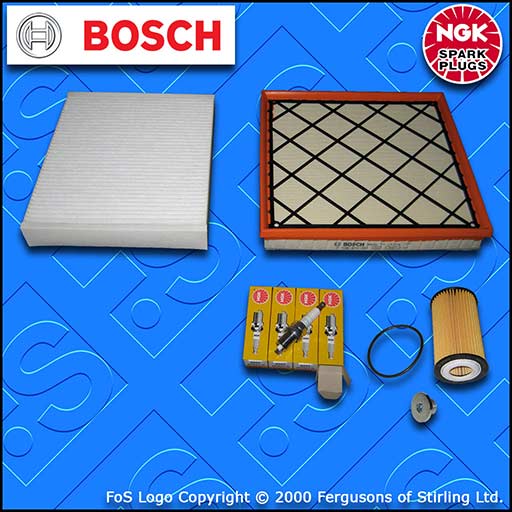 SERVICE KIT for OPEL VAUXHALL ASTRA J MK6 1.6 OIL AIR CABIN FILTER PLUGS (09-15)